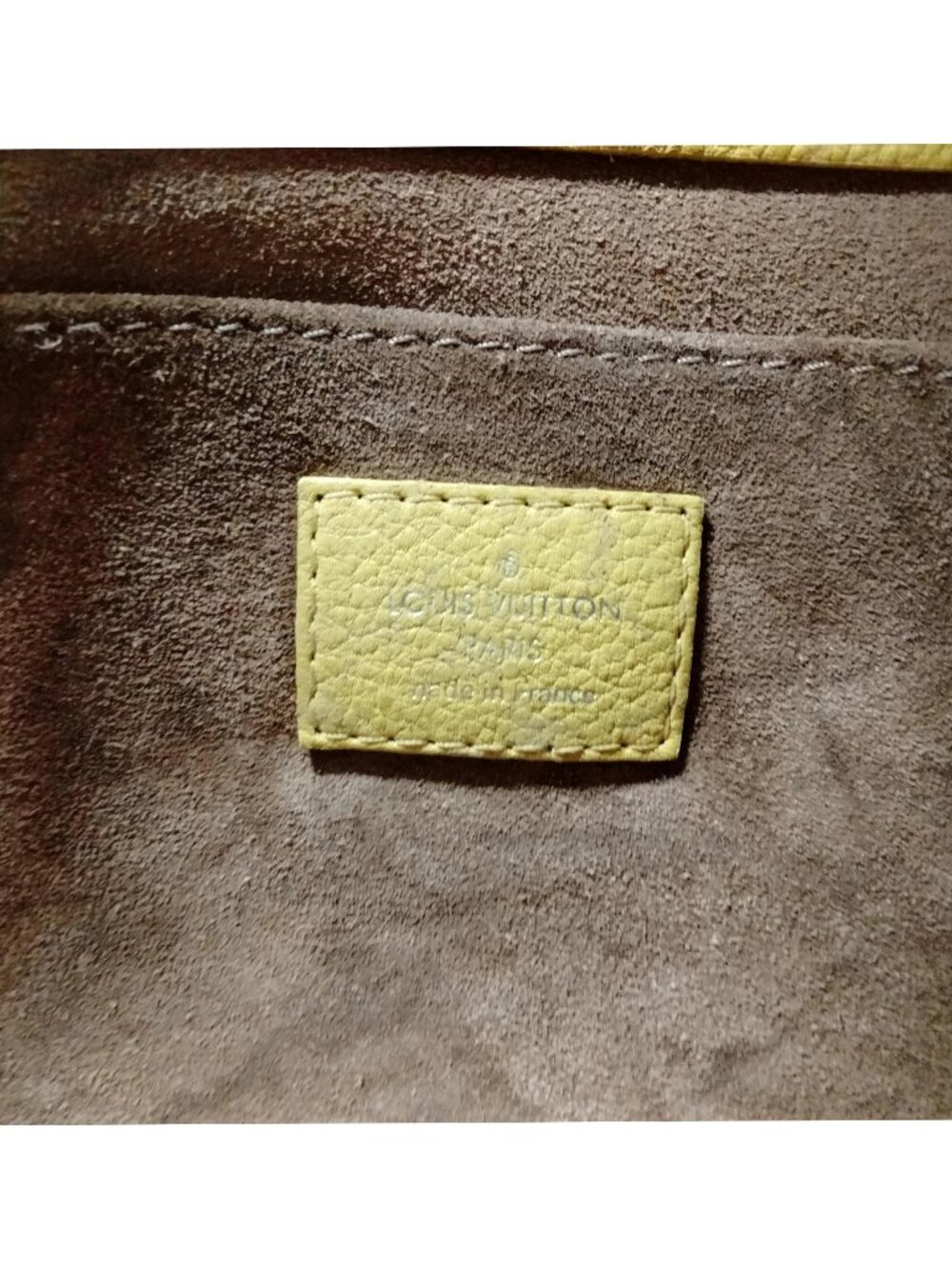 Authentic Louis Vuitton Sofia Coppola SC Bag PM Yellow Leather Satchel Crossbody - Picture 16 of 16